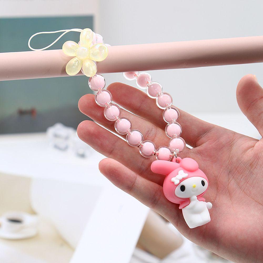 Dây Treo Điện Thoại Xỏ Hạt Hình Cinnamoroll Dễ Thương Cho Nữ