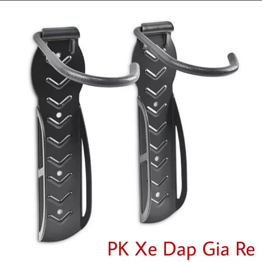 Giá treo xe đạp lên tường 1 móc loại 1, Mốc treo dọc xe đạp lên tường chắc chắn - PK Xe Dap Gia Re
