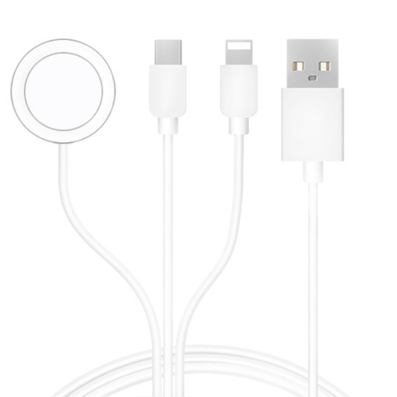Cáp Sạc Nhanh Đa Năng 3 Trong 1 Cho Điện Thoại Thông Minh / IOS