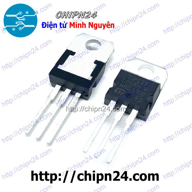 [2 CON] Transistor TIP137 TO-220 PNP 8A 100V 70W (Transistor Power)