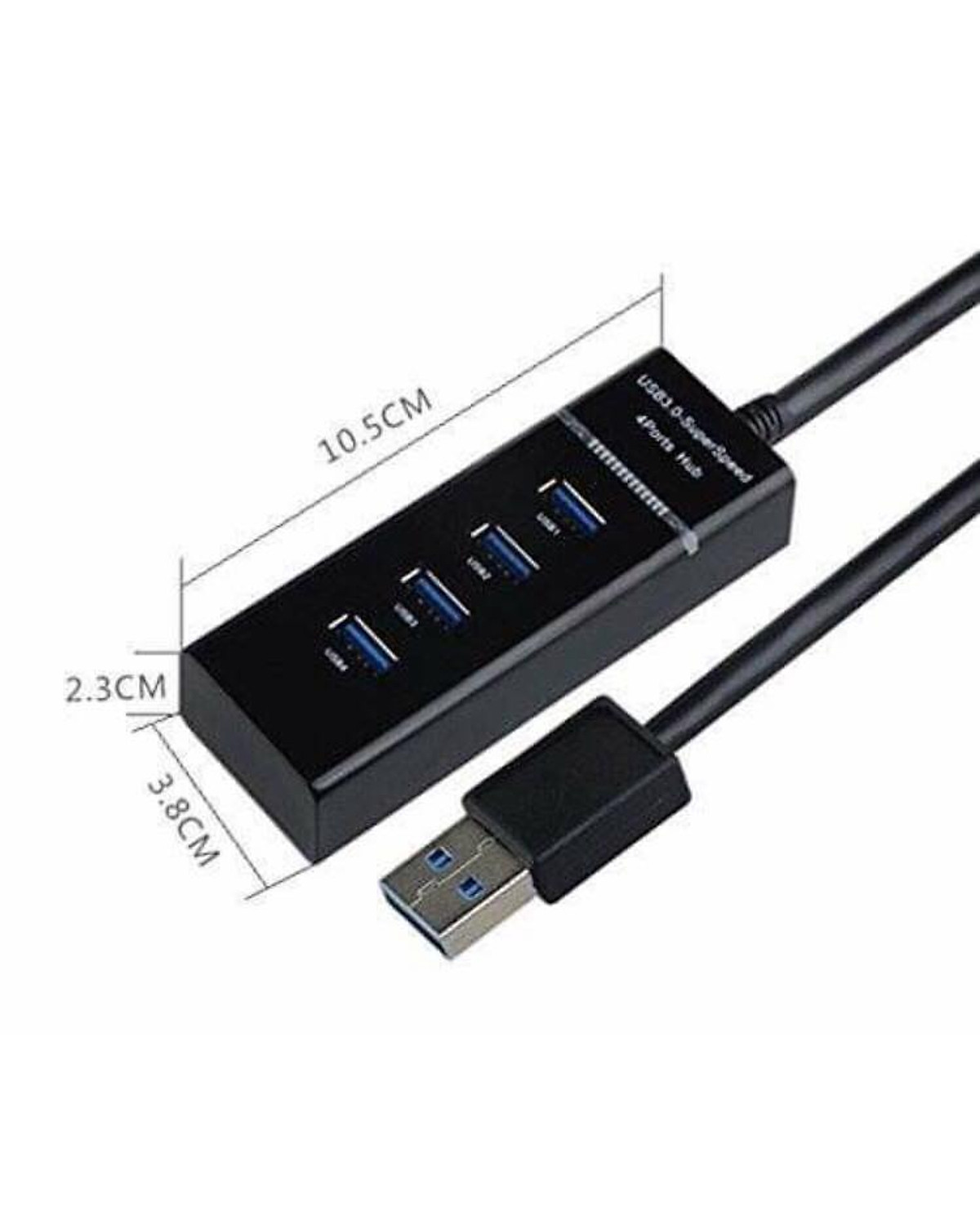 Hub Chia 4 Cổng USB 3.0 - 303A - Dây dài 30cm ( Màu Ngẫu Nhiên )