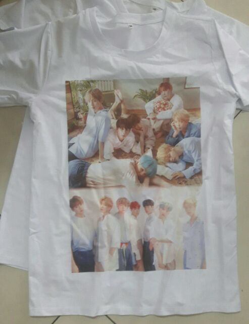 Áo thun nhóm bts