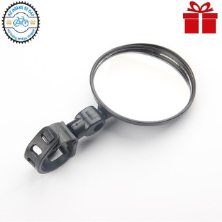 Gương chiếu hậu xe đạp loại tròn có thể xoay và gập 360 độ