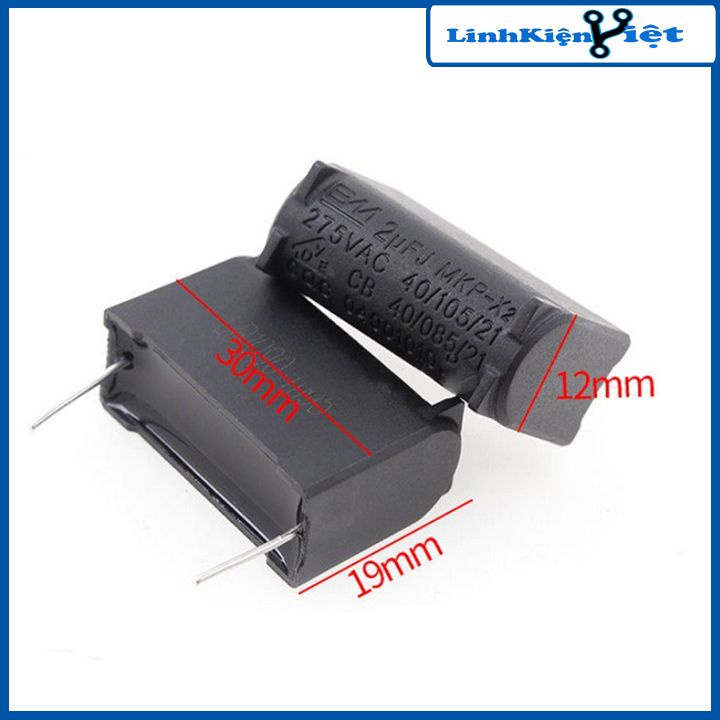 Tụ bếp từ 2uF điện áp 275VDC