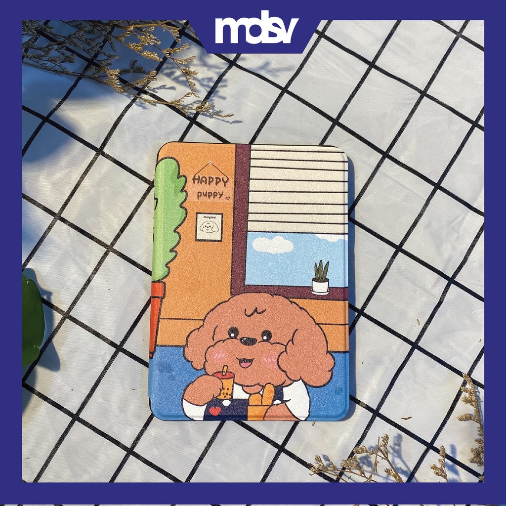 Bao da cover cho máy đọc sách Kindle Paperwhite 5 case silicon HỌA TIẾT XINH XỈU