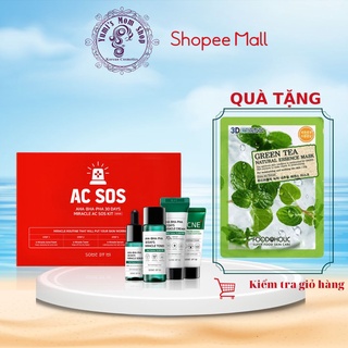 Set dưỡng da mụn Some By Mi AHA- BHA-PHA 30 Days Miracle travel kit (4 món)