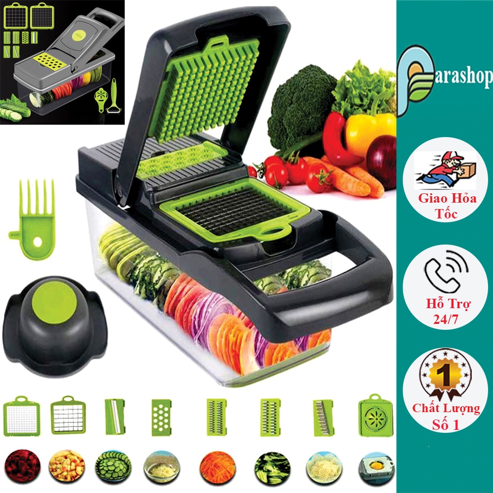 Mua Dụng cụ cắt rau củ đa năng, bộ bào rau củ trái cây tích hợp lưỡi ...