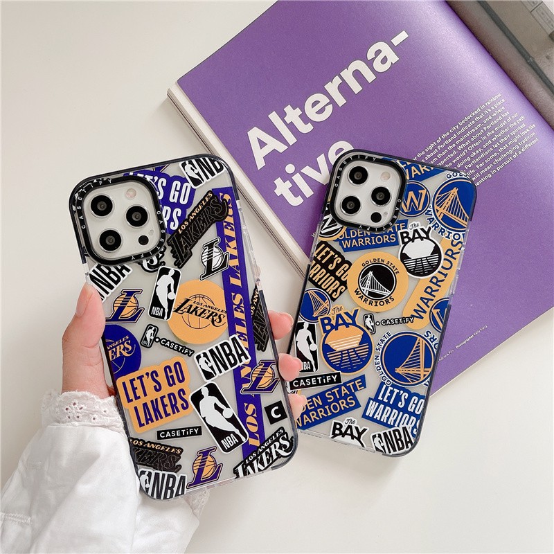 NBA Basketball Team Logo Casetify Case For Iphone 11 12 Pro Max Xr Xs Max 7 8 Plus Se 2020