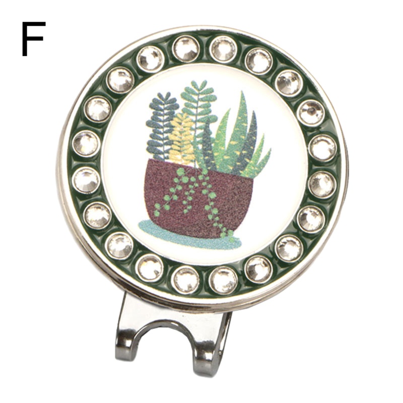 Qq * Bút marker kẹp mũ có bút marker bóng đánh golf từ tính