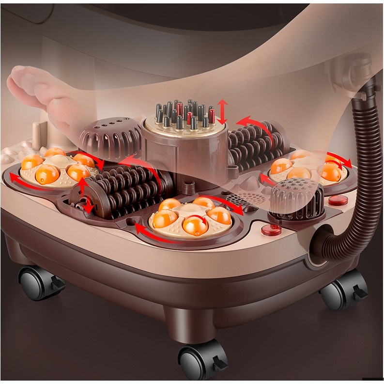 Máy Massage Chân, Bồn Ngâm Chân Lesen BẢN MỚI NHẤT Chính Hãng CÓ TIẾNG VIỆT, Làm Thư Giãn Đôi Chân Khỏe Mạnh