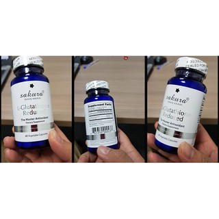 [ChínhHãng] Viên trắng da Sakura White Advance L-Glutathione Complex