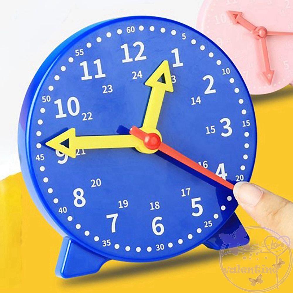 Đồng Hồ Đồ Chơi 3 Màu Sắc Dùng Dạy Học Cho Trẻ Em