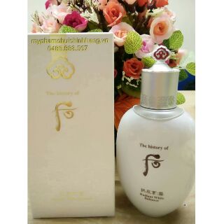 Nước hoa hồng/ cân bằng/ làm mềm/ dưỡng trắng da Whoo Radiant White Balancer 150ml - Mỹ phẩm Ohui chính hãng