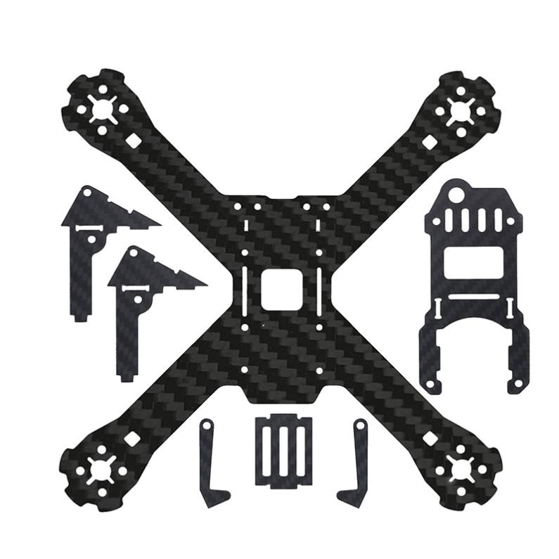 khung máy bay carbon qav x210