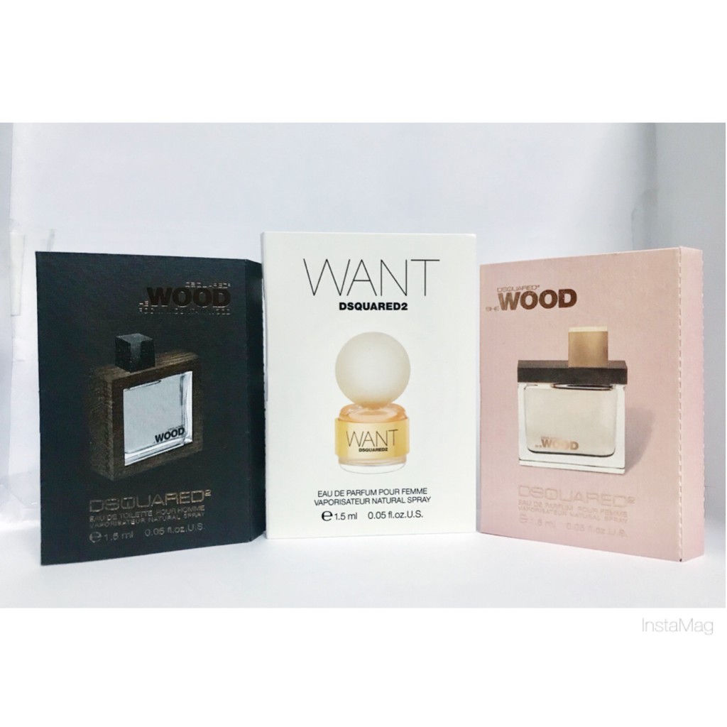 💥 Mẫu thử nước hoa nam/nữ DSQUARED2