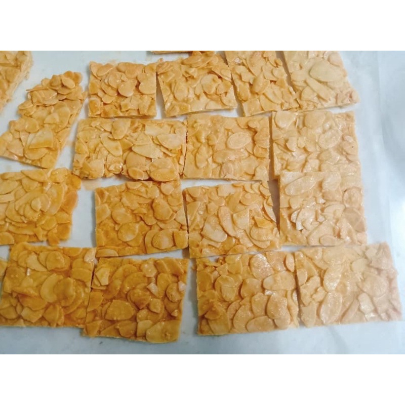 Set nguyên liệu bánh ngói hạnh nhân tặng công thức