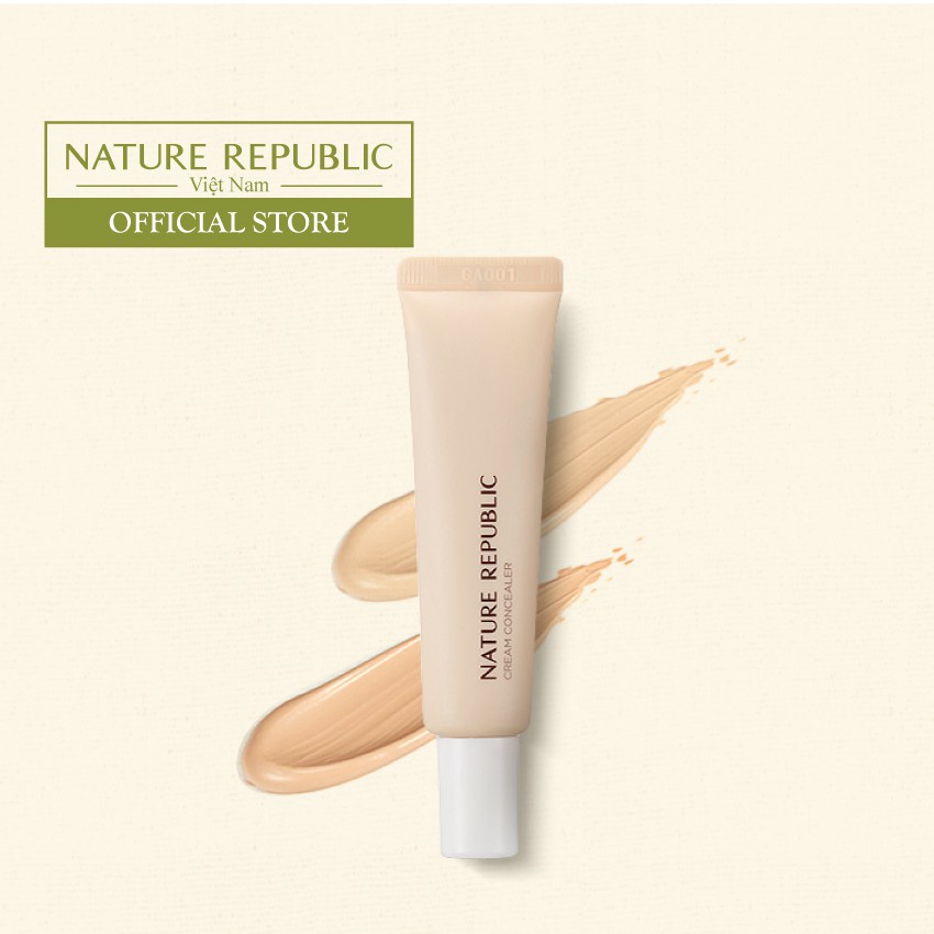 Kem che khuyết điểm NATURE REPUBLIC Botanical Cream Concealer 15g | BigBuy360 - bigbuy360.vn