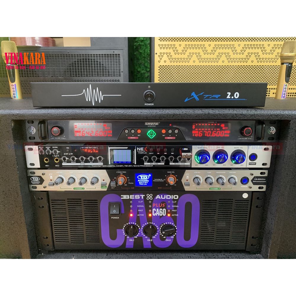 Combo loa kéo 3 bass gồm 2 bass 40 + 1 sub 50 RCF