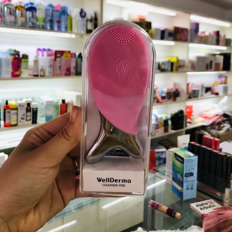 MÁY RỬA MẶT HÌNH CON CÁ  WELLDERMA CLEANSING FISH HÀN QUỐC CHÍNH HÃNG | BigBuy360 - bigbuy360.vn