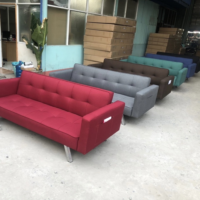 sofa bed giường nằm có tay chính hãng SERITA cao cấp ghế 1m9x96 model hiện đại nhất hiện nay Trường Mai Sài Gòn