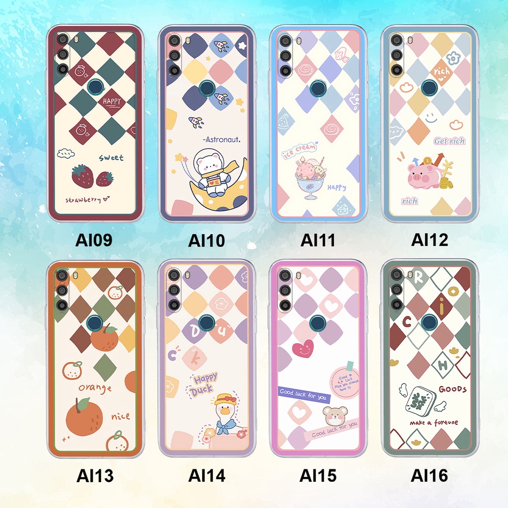 Ốp Vsmart Active 3 caro nhiều màu sắc siêu đẹp siêu xinh phong cách cá tính