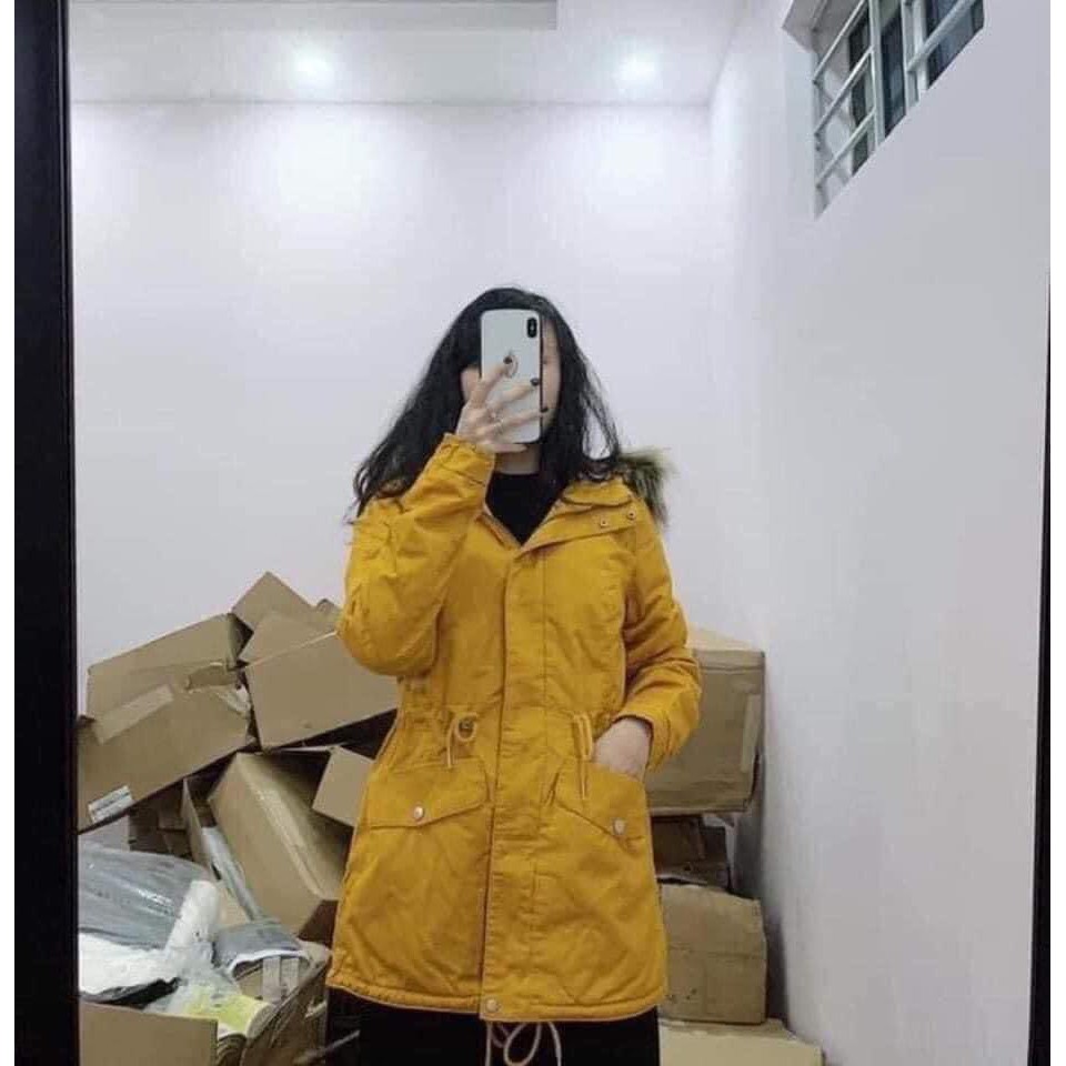 ÁO KHOÁC PARKA HM AUTHENTIC 100% NHIỀU MÀU CÓ LÓT LÔNG BEN TRONG ÁO