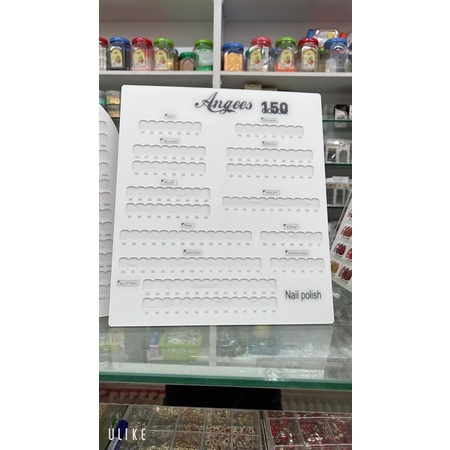 Bảng trưng bày mẫu chân đứng siêu hót