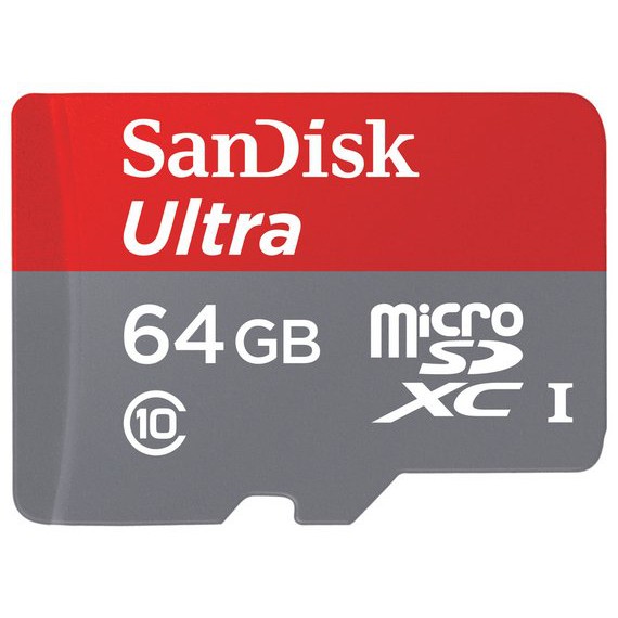 THẺ NHỚ 64GB MICRO SDHC 80MB/S SANDISK TẶNG ADAPTER