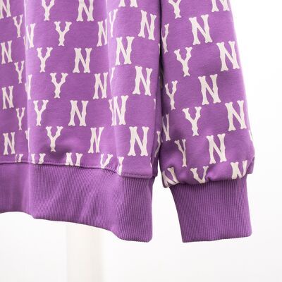 Áo M.L.B. SWEATER MONOGRAM LOGO NY - PURPLE