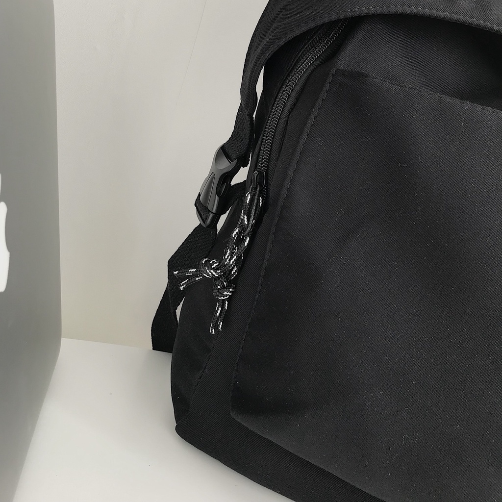 Balo đi học JEM CLOSET Chất Cotton Mịn Trượt Nước Đựng Laptop 15 inch LUBI 6563