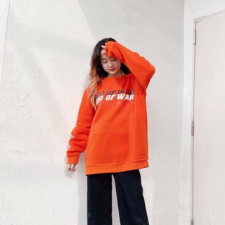 Áo nỉ Sweater (Cam)