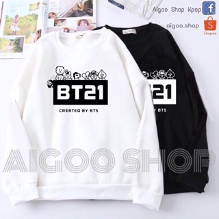 Áo nỉ bông BTS BT21