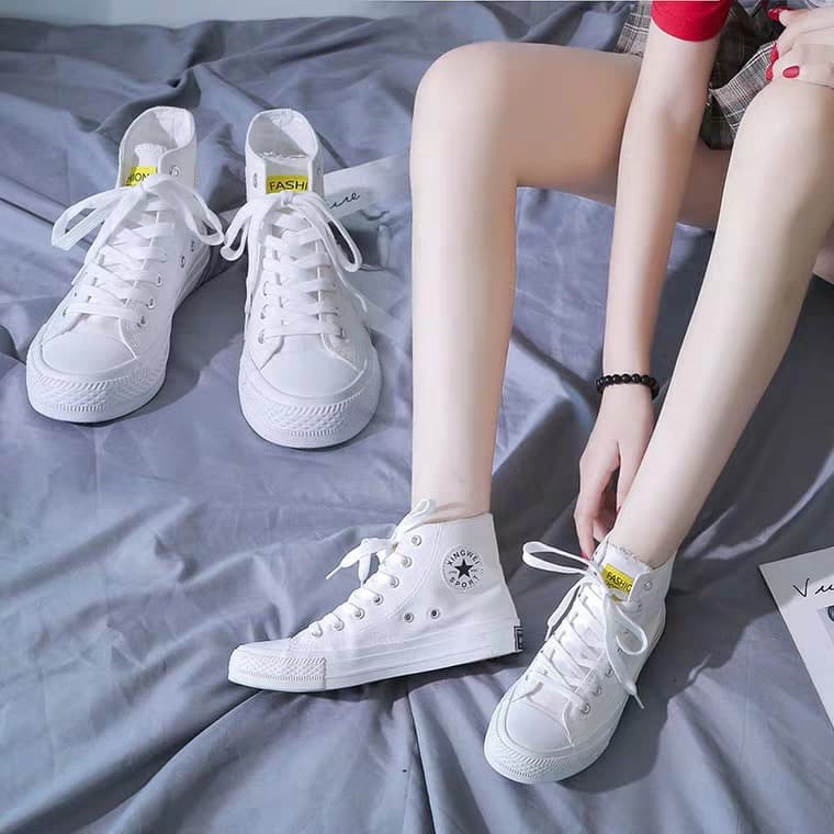 giày nữ cao cổ đổi màu khi ra nắng mẫu hot nhất mùa đông 2019 cho chị em mã A1 👟 NEW 2020