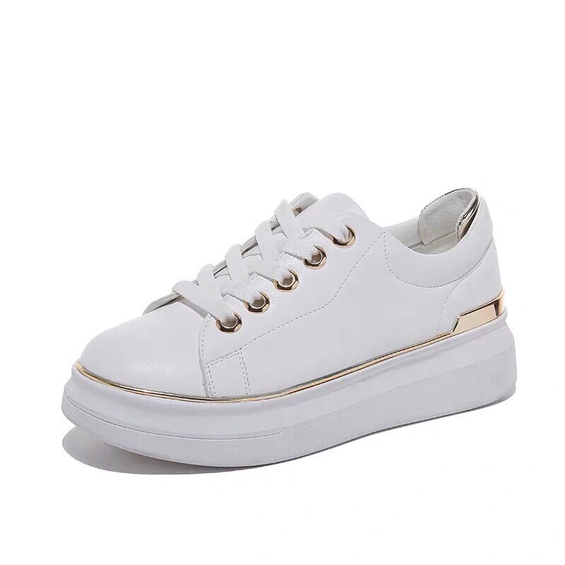 giày thể thao nữ viền bạc chất đẹp fullbox L8005 | BigBuy360 - bigbuy360.vn