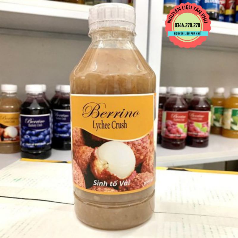 SINH TỐ VẢI BERRINO 1L - Date mới