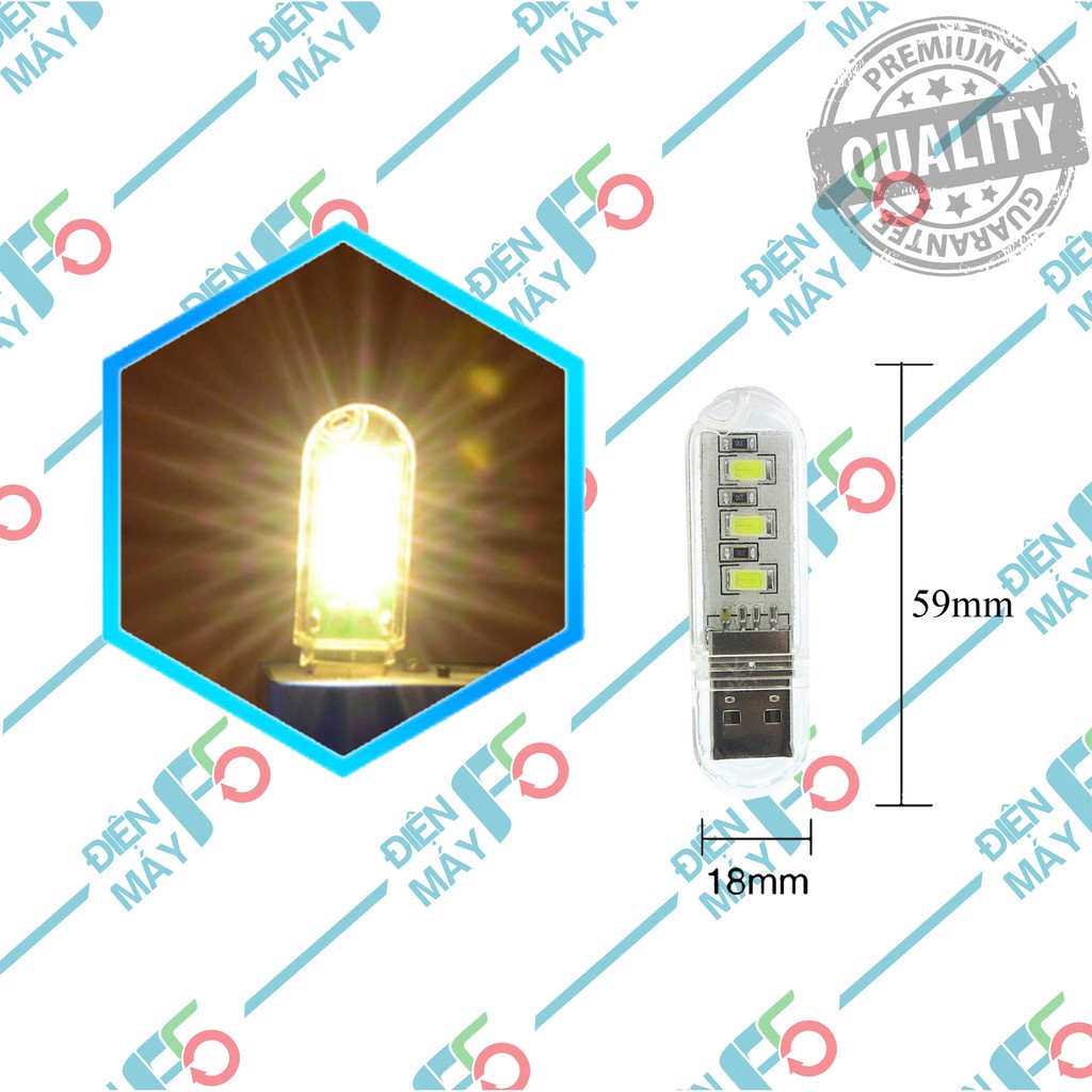 DMF5 Đèn LED cắm sạc dự phòng hiệu suất cao. tiết kiệm điện