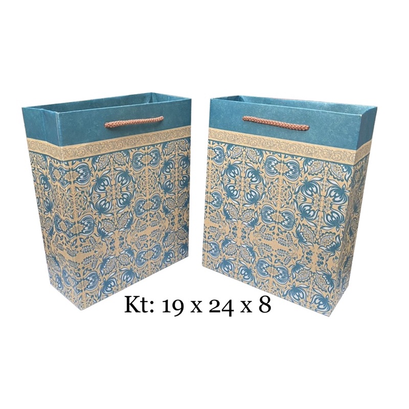 Túi giấy đựng quà 19 x 24 x 8 các mẫu đẹp