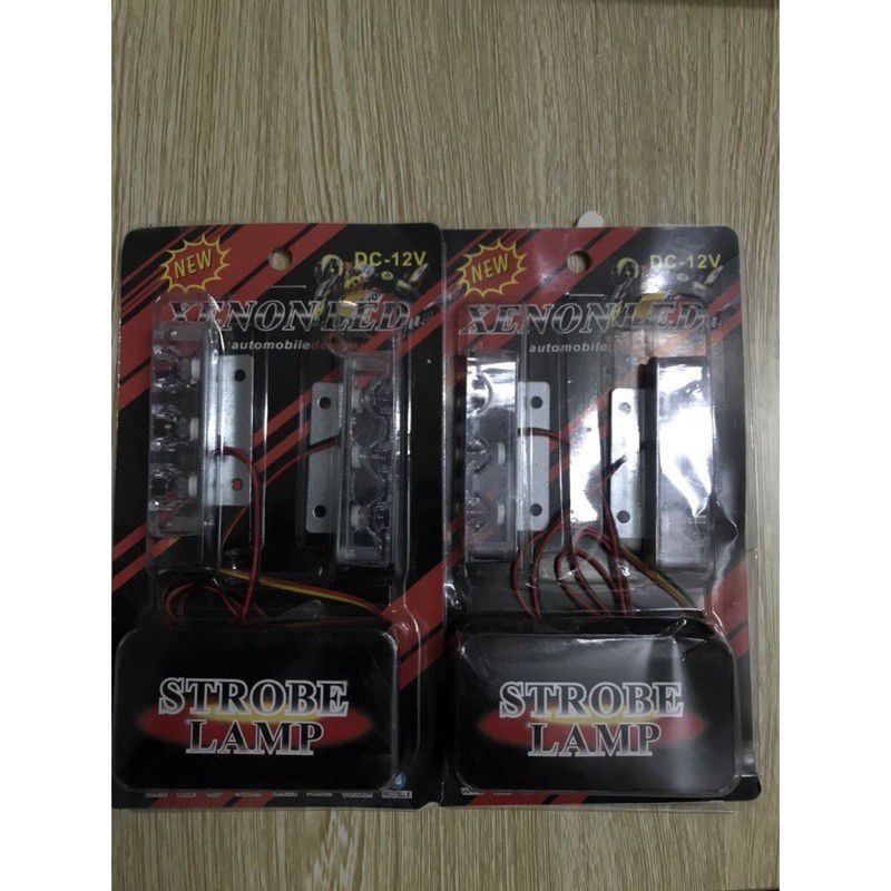 Đèn nháy police gắn xe máy, xe điện