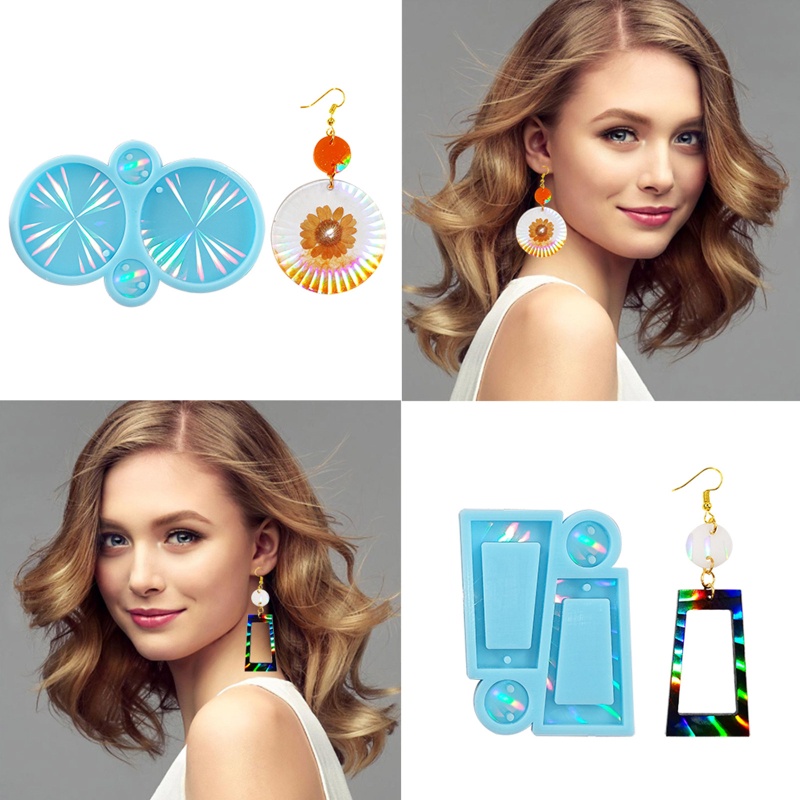 Khuôn Silicone Làm Móc Khóa Thủ Công Hình Bóng Đèn