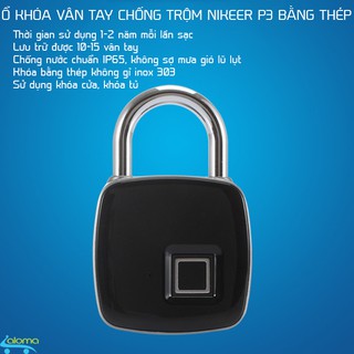 Ổ KHÓA ĐIỆN TỬ NIKEER P3