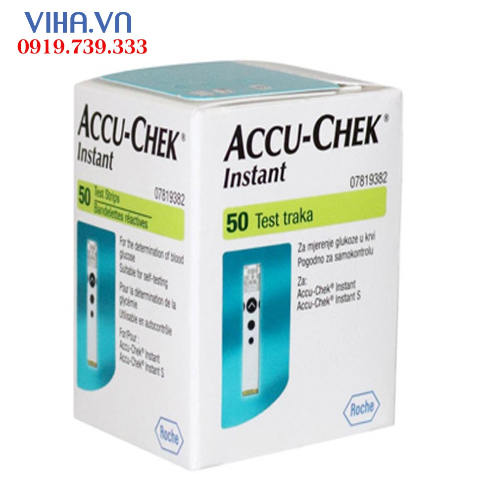 Que thử đường huyết✅ Accu Chek instant ✅ àng chính hãng ✅ ytvh