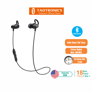Tai Nghe Bluetooth Không Dây TaoTronics TT-BH035 - Hàng Chính Hãng