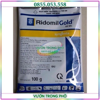 Chế phẩm trừ nấm bệnh Ridomil Gold 68WG gói 100g