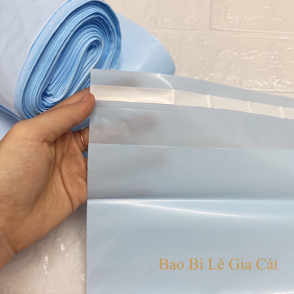 Túi gói hàng niêm phong, nhựa PE bóng dẽo, có sẵn keo dán - Bao Bì Lê Gia Cát