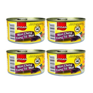 Combo 4 Mắm Chưng Trứng Vịt Muối Vissan 150g (Date 2026)