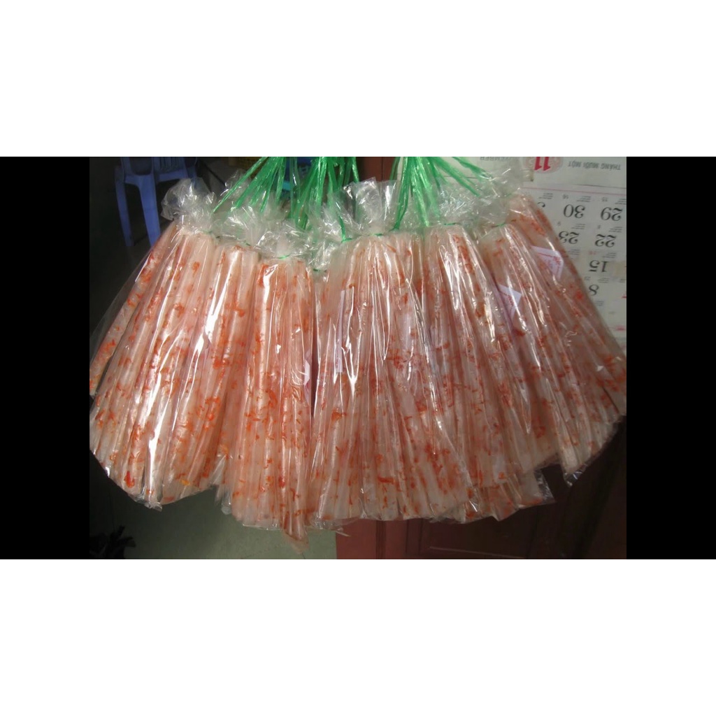 Bánh tráng ống muối nhuyễn tôm tây ninh