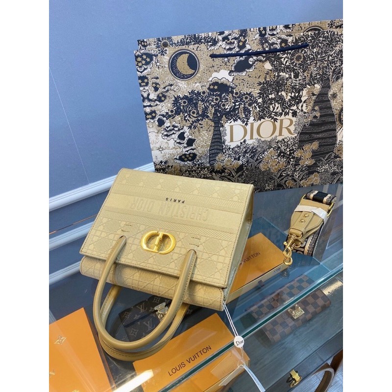 TÚI DIOR THỔ CẨM SIZE 25CM