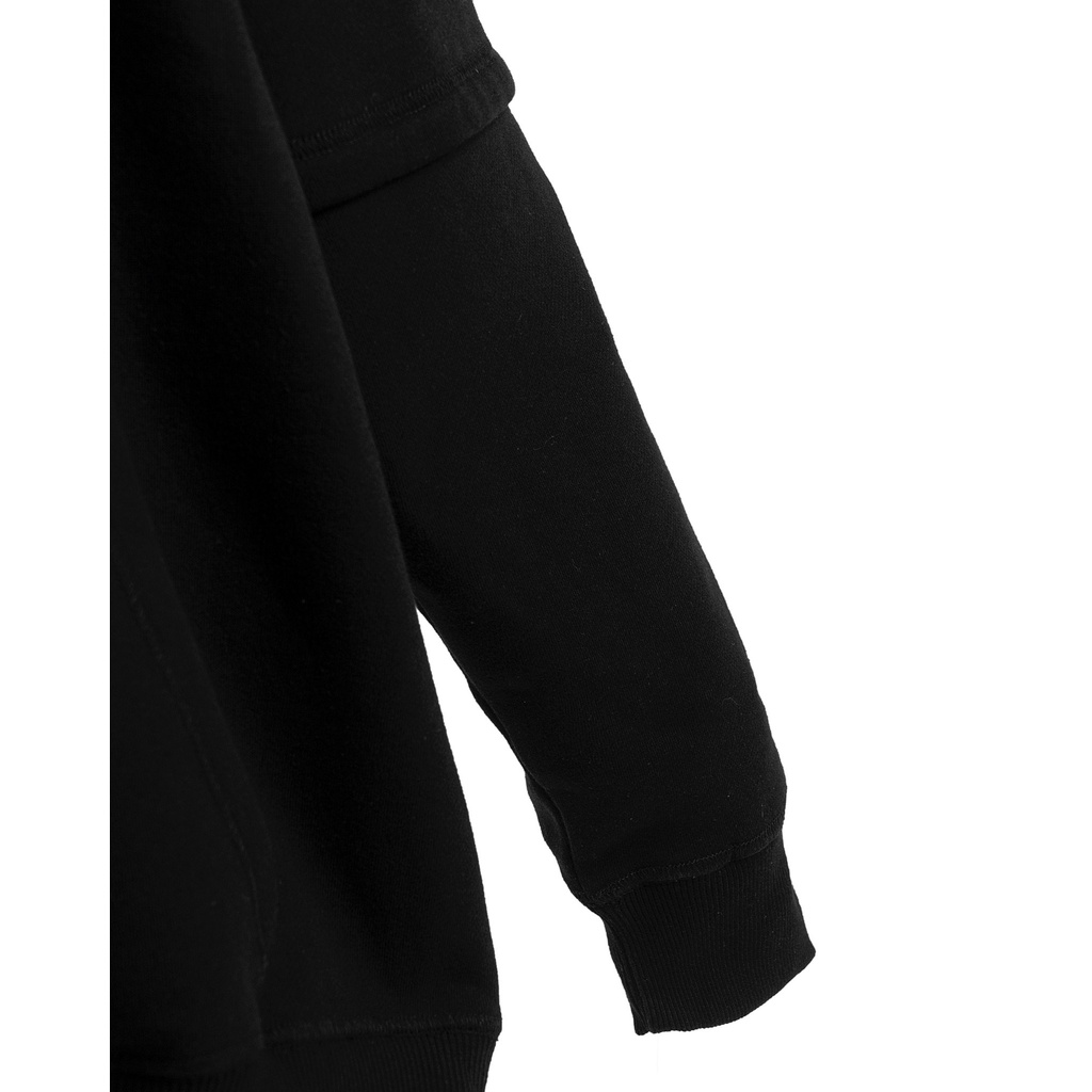 Áo Hoodie Cài Nút Unisex OVERDYED LAYERED Nỉ Cotton - HADES Brand Chính Hãng