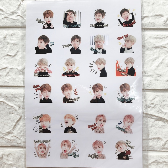 Chibi BTS mẫu 2