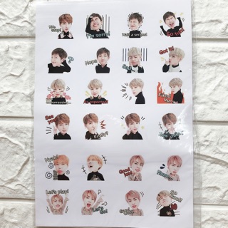Chibi BTS mẫu 2